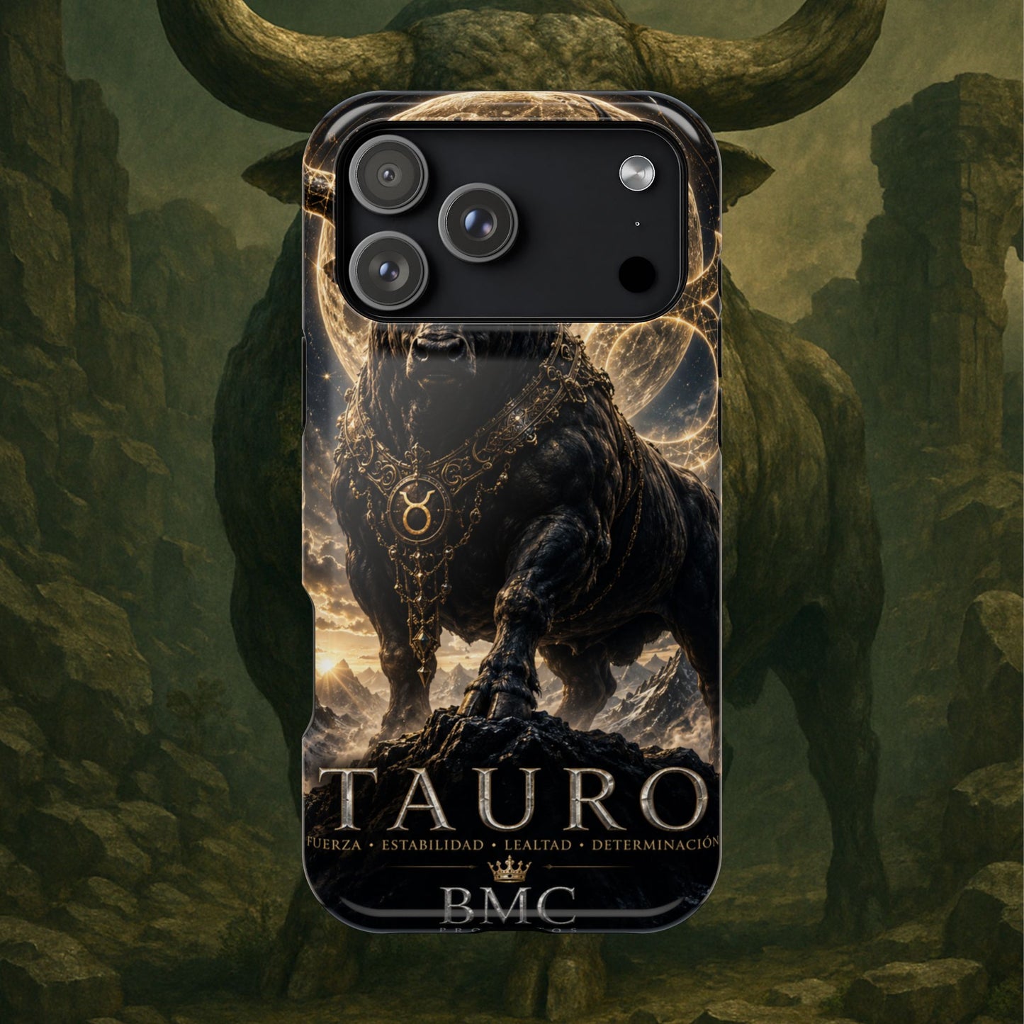 "Funda Magnética Reforzada♉ Tauro — Fuerza silenciosa de la tierra"