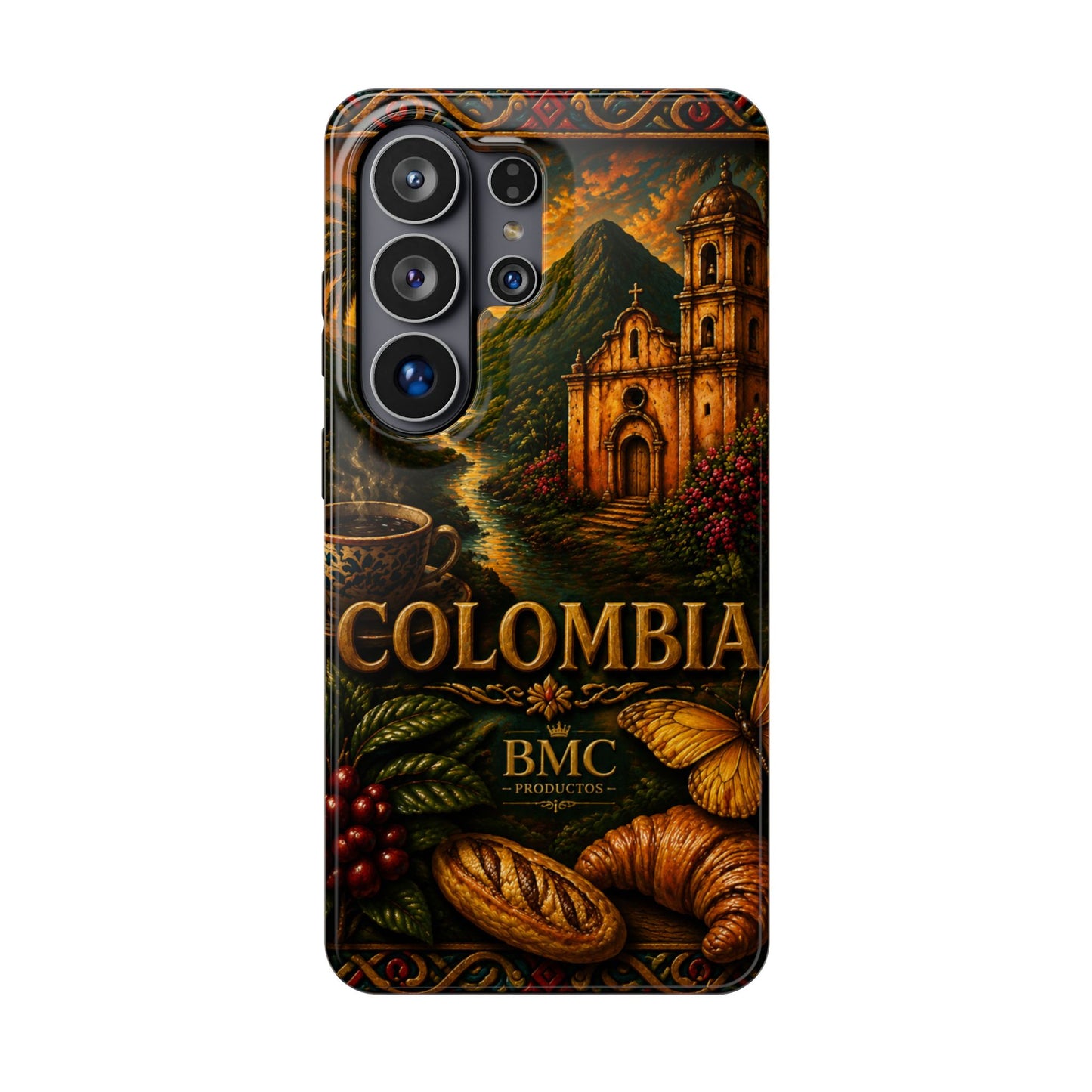 "Funda Magnética Reforzada Colombia: Magia de Colores, Café y Tradición ☕🎨🌄"