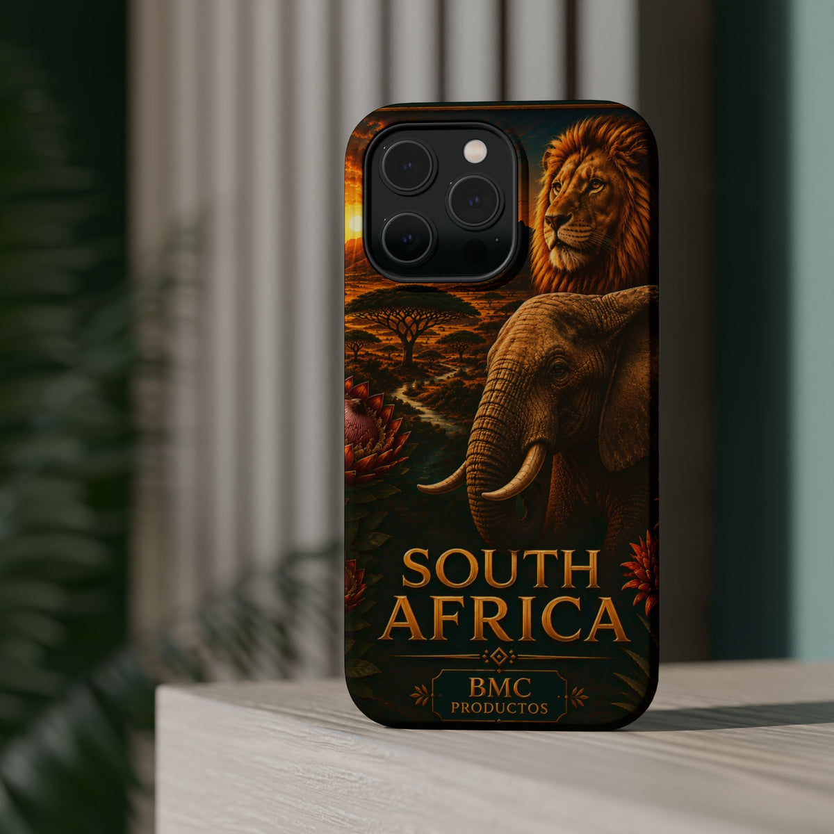 "Reinforced Magnetic Case South Africa 🌍 – A world of adventure and diversity"