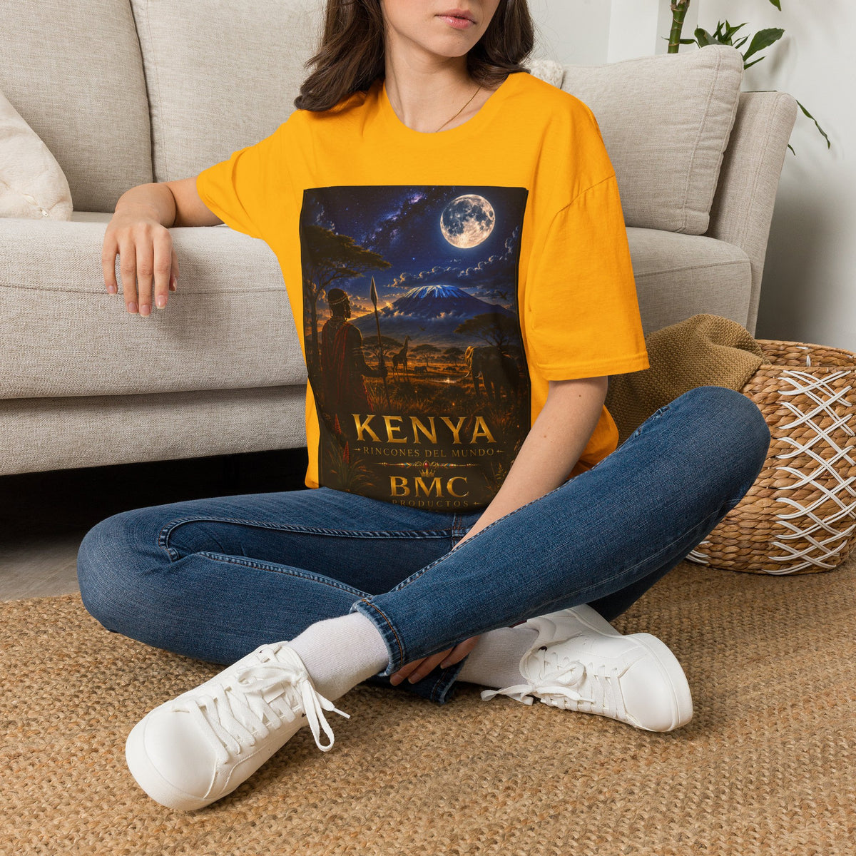 "Camiseta Kenia: Aventura Salvaje y Tierra de Horizontes Infinitos 🦁🌄🏕️"