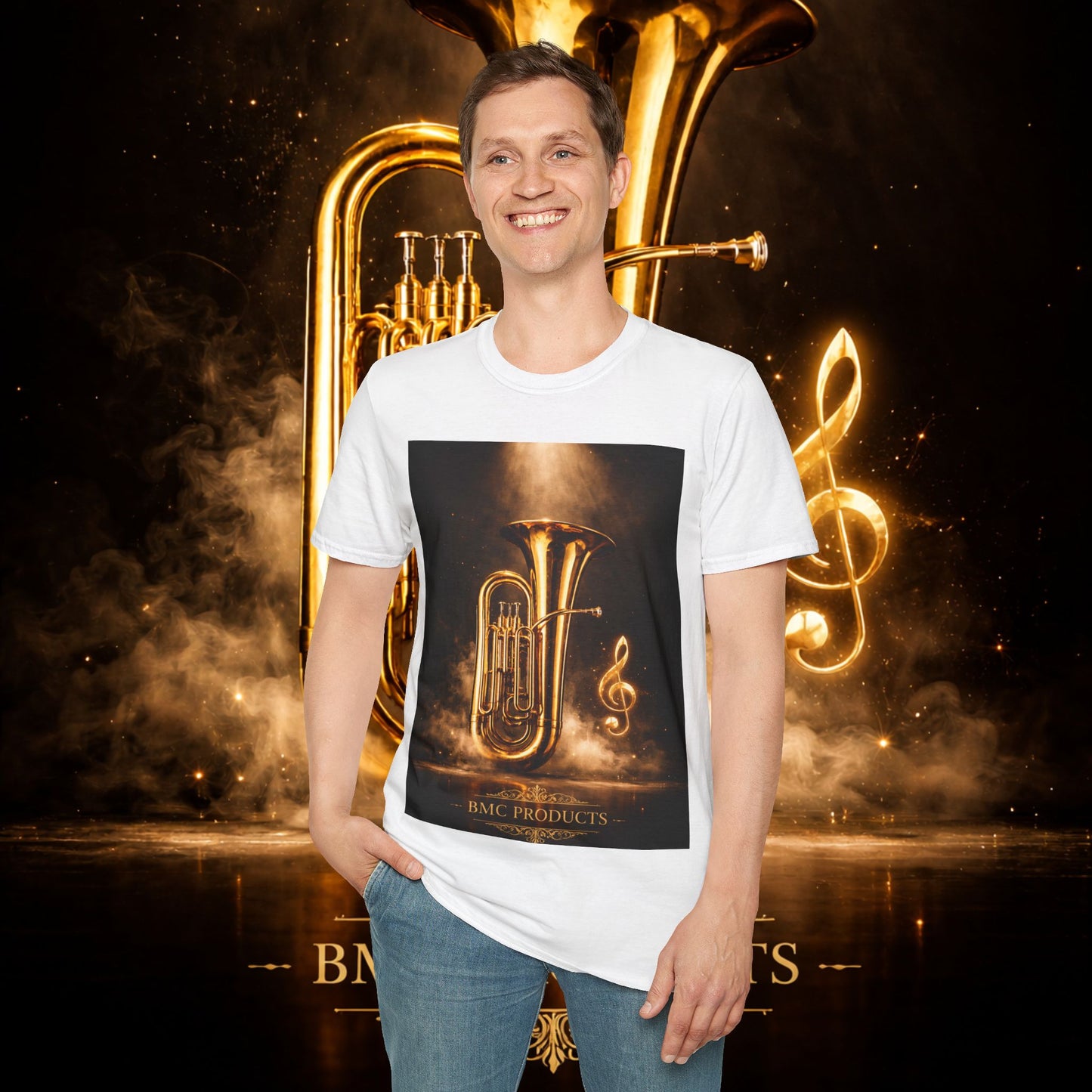 "Camiseta Tuba 🎺🔥 Cuando el alma suena, todo arde.”