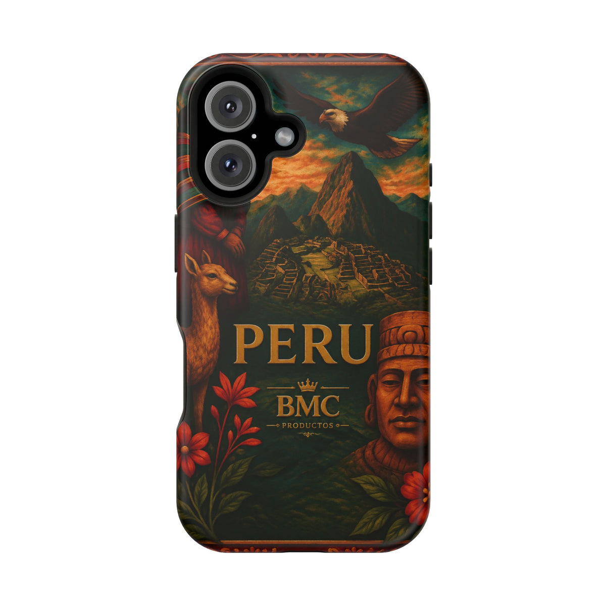 "Peru: Mysticism, History, and Eternal Wonders Reinforced Magnetic Case 🏔️🦙🛕"