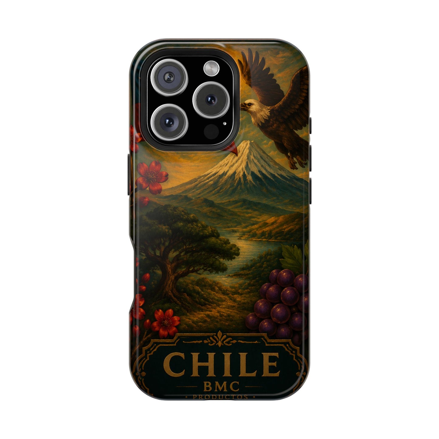 "Funda Magnética Reforzada Magnética Reforzada Chile: Naturaleza Indómita y Horizontes Eternos 🏔️🍇🏜️"