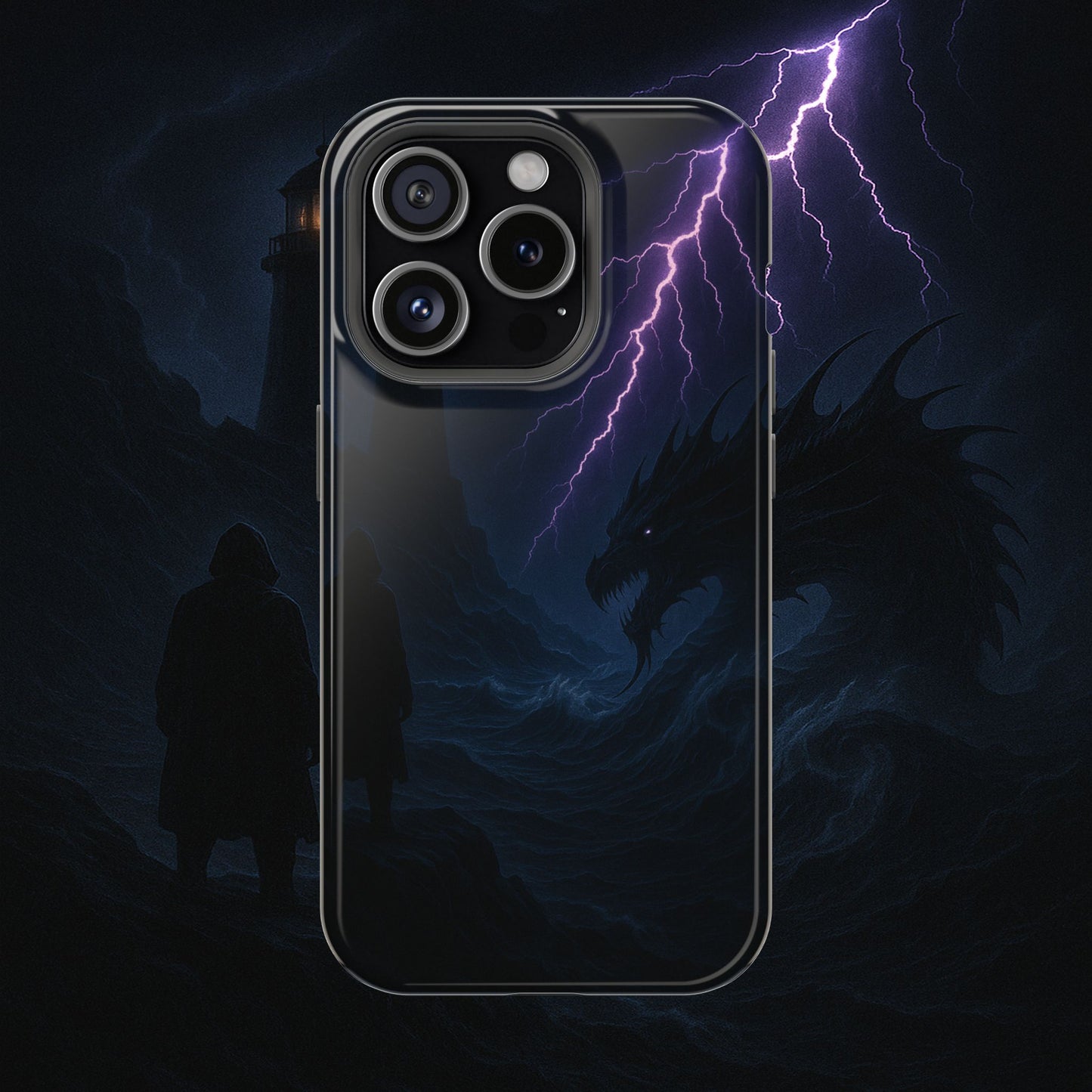 "Funda Magnética Reforzada 🐉 El Despertar del Leviatán"""