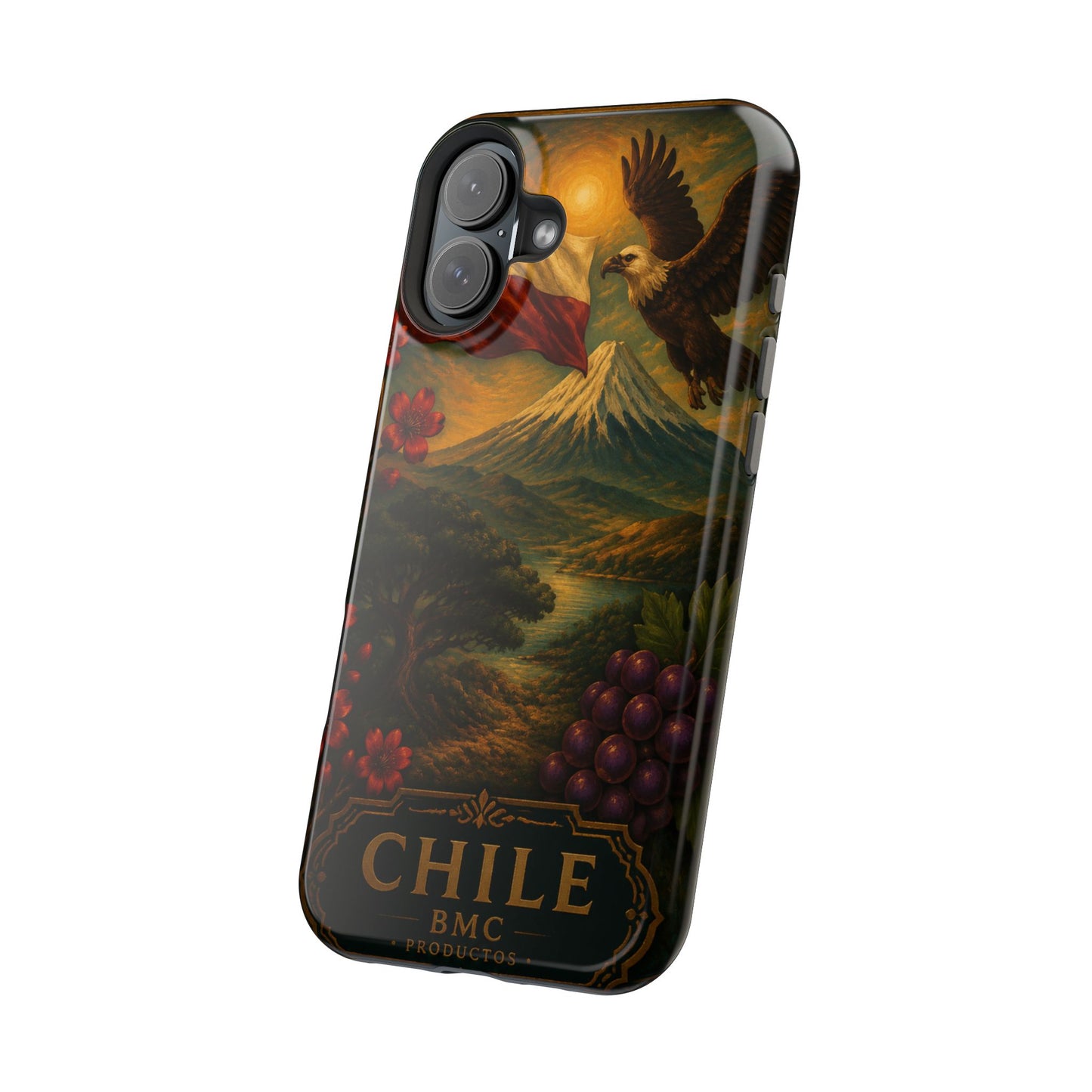 "Funda Magnética Reforzada Magnética Reforzada Chile: Naturaleza Indómita y Horizontes Eternos 🏔️🍇🏜️"