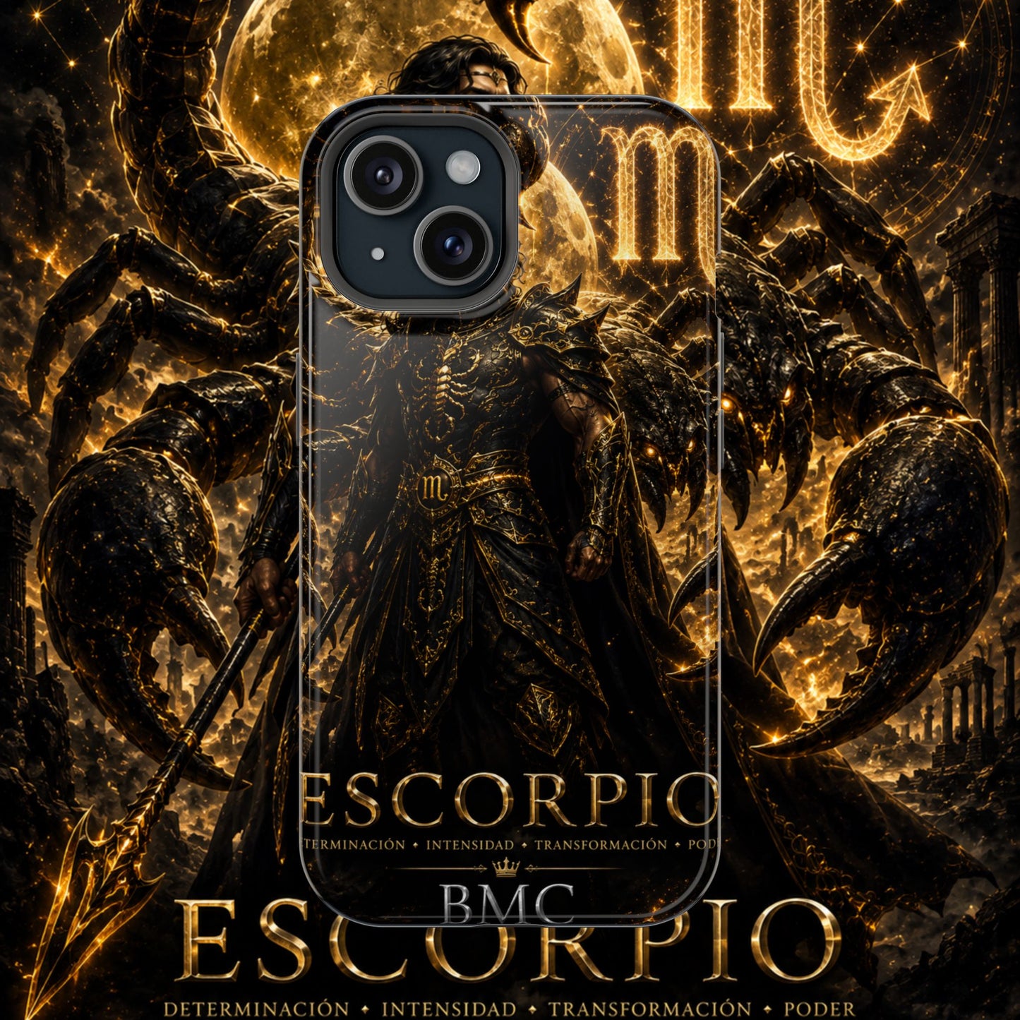 "Funda Magnética Reforzada ESCORPIO – El Vigilante de las Sombras"
