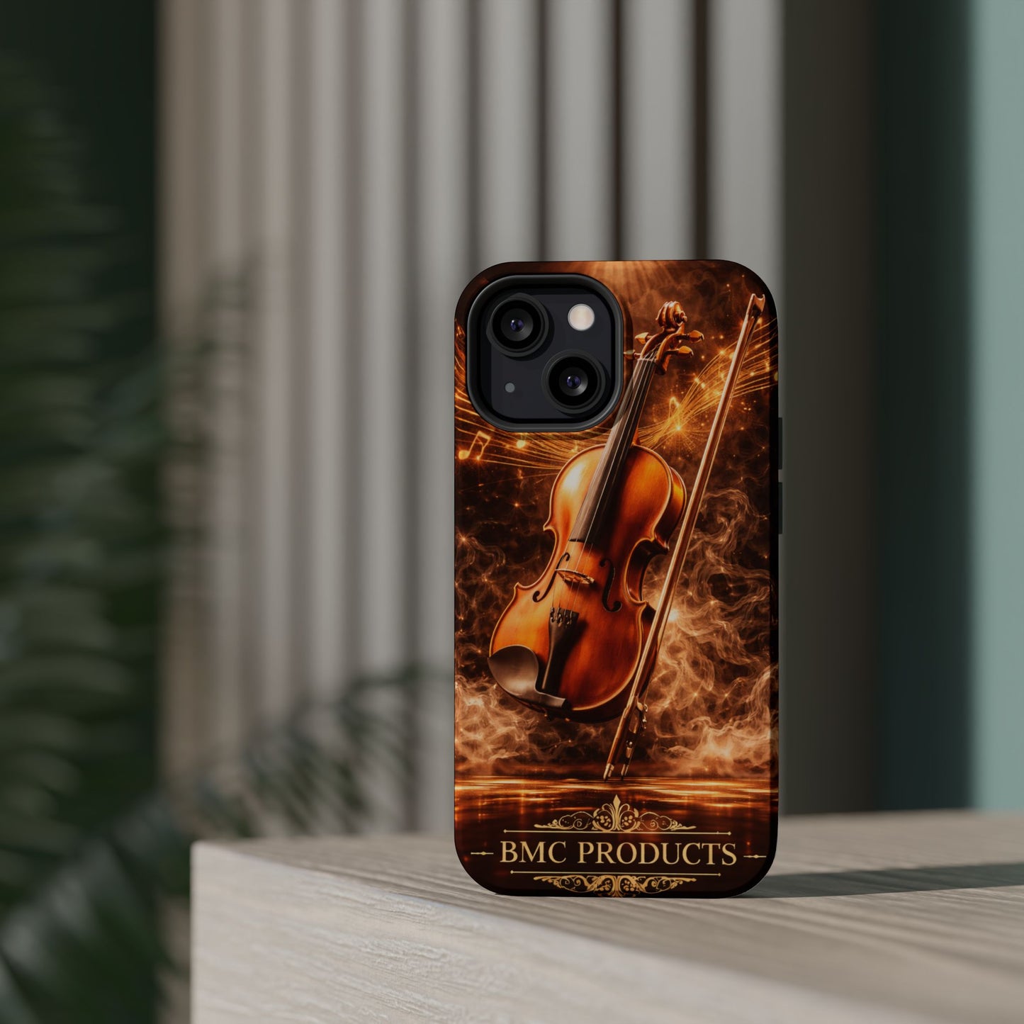 "Funda Magnética Reforzada Magnética Reforzada violin 🎻🔥 “Toca con el alma. Quema con cada nota.” 🔥🎻