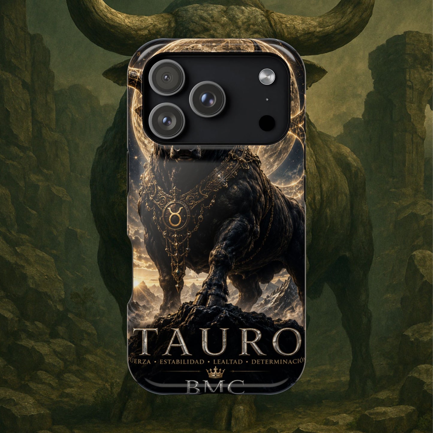 "Funda Magnética Reforzada♉ Tauro — Fuerza silenciosa de la tierra"