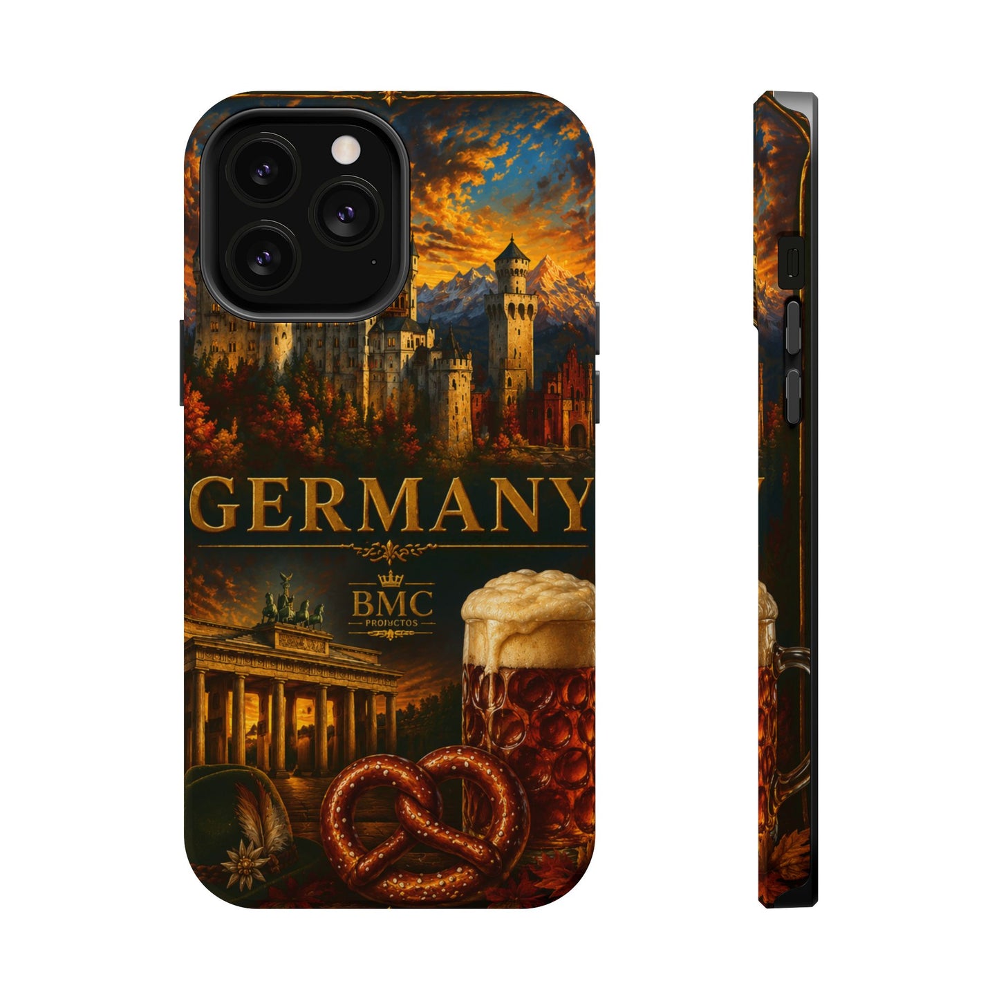 "Funda Magnética Reforzada Alemania: Fortaleza, Historia y Tradición 🎖️🏰🍺"