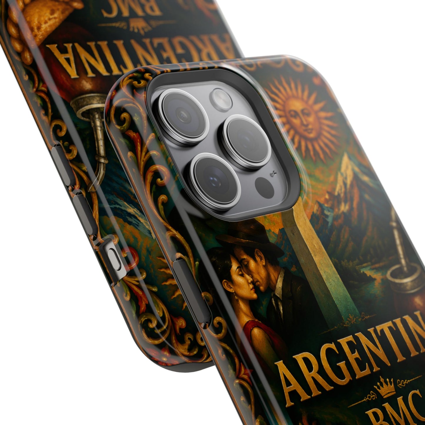 "Funda Magnética Reforzada Argentina: Pasión, Tradición y Tierra de Sueños🔥🏞️"