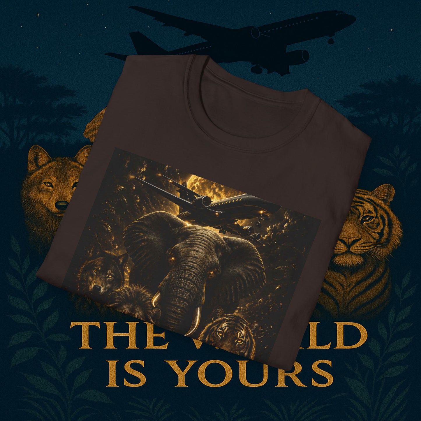 "Camiseta El mundo es tuyo"🌍✨