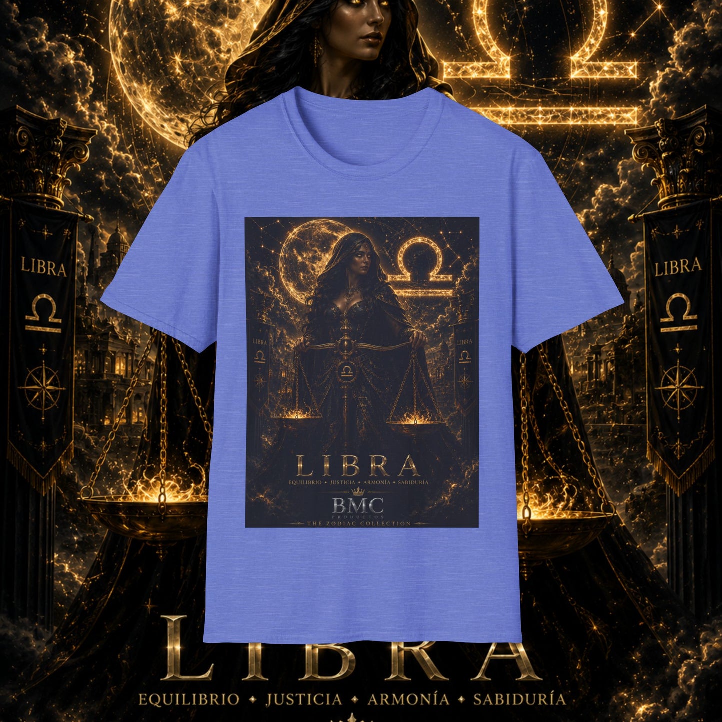 "Camiseta LIBRA – La Guardiana del Equilibrio"