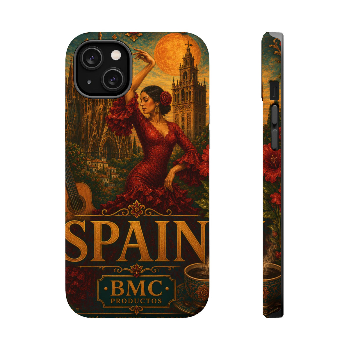 "Reinforced Magnetic Case Spain: Passion, Art, and Flavors That Make You Fall in Love 🎨💃🍷" 