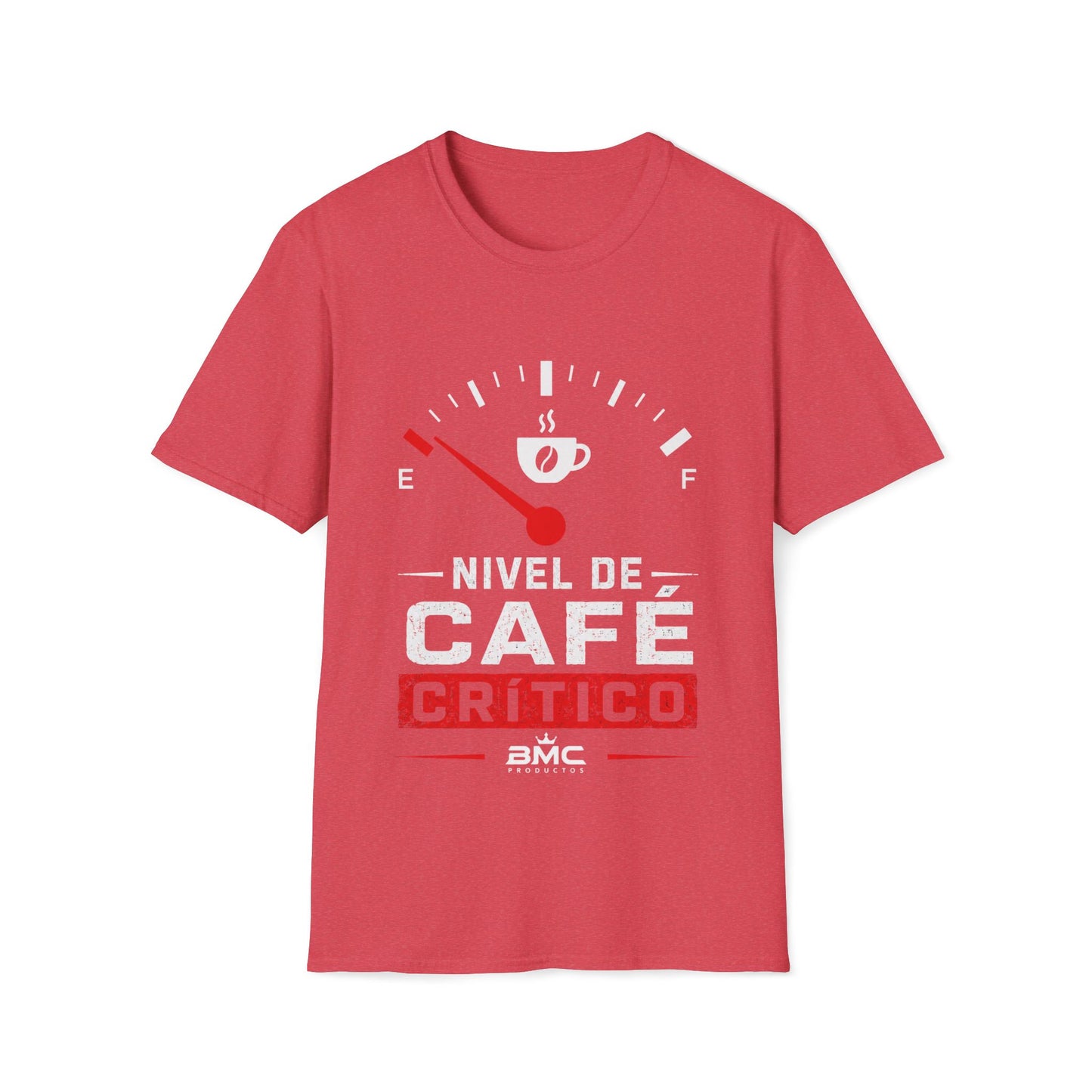 "Camiseta ☕ Nivel de Café: Crítico"