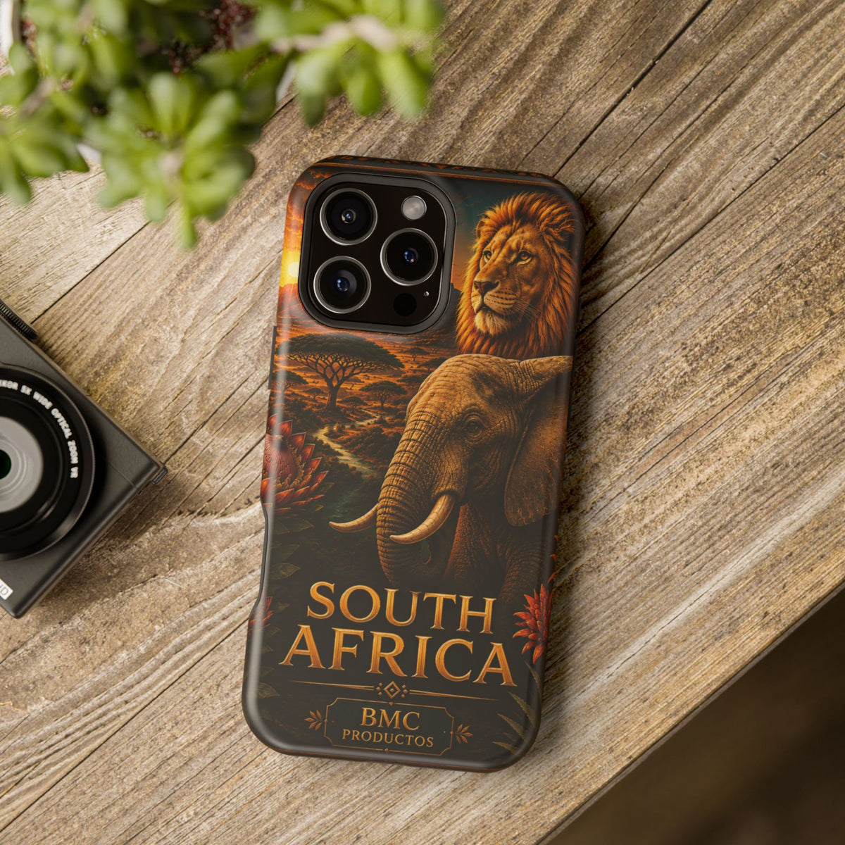 "Reinforced Magnetic Case South Africa 🌍 – A world of adventure and diversity"