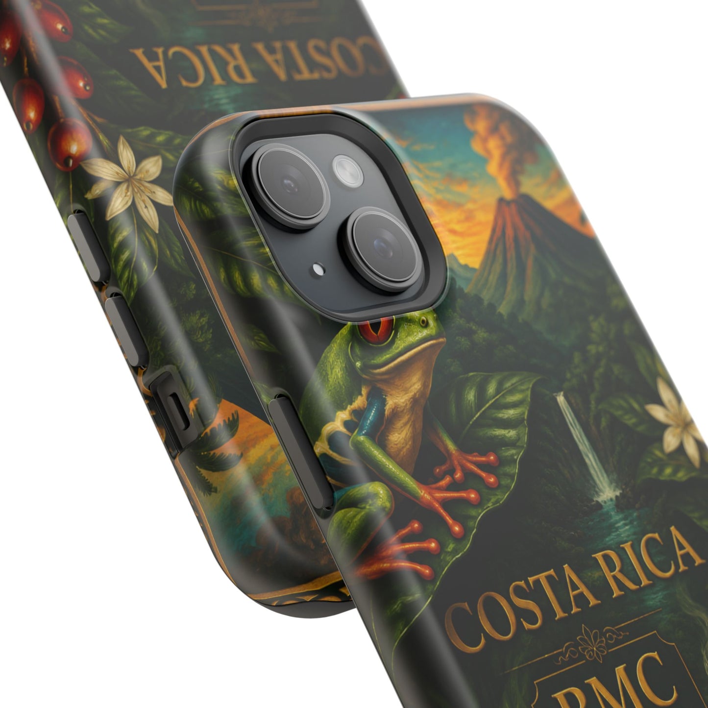 "Funda Magnética Reforzada Magnética Reforzada Costa Rica: Pura Vida entre Volcanes y Selvas 🌋🌴🦜"