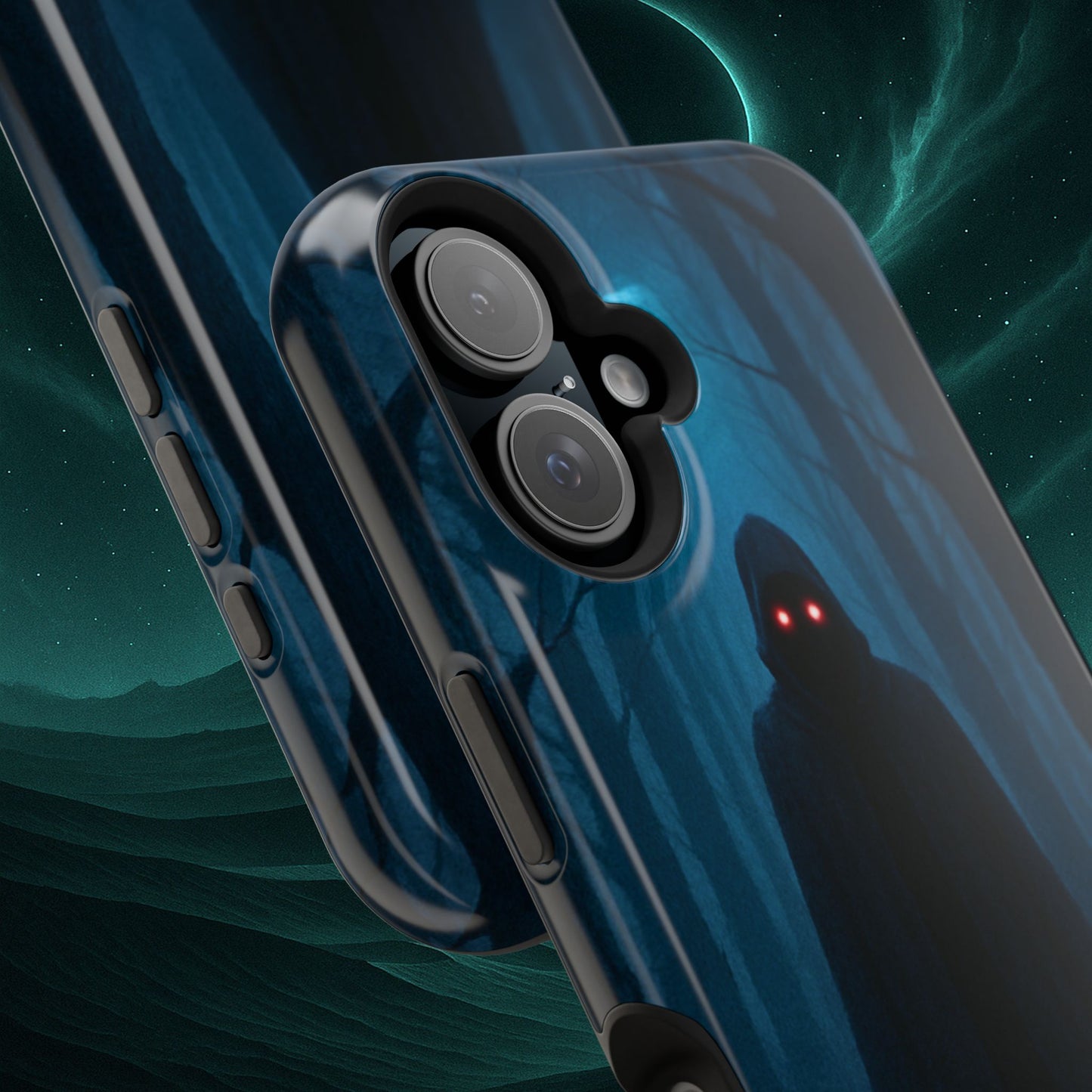 "Funda Magnética Reforzada🖤 El Vigía del Bosque Oscuro"