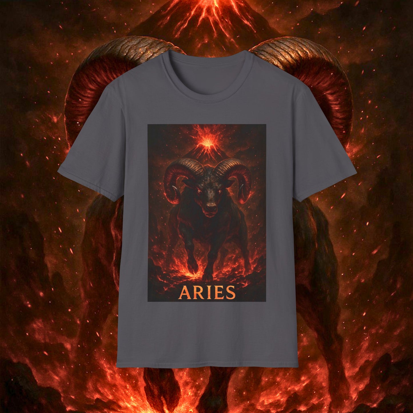 "Camiseta ♈ Aries — Espíritu de fuego"