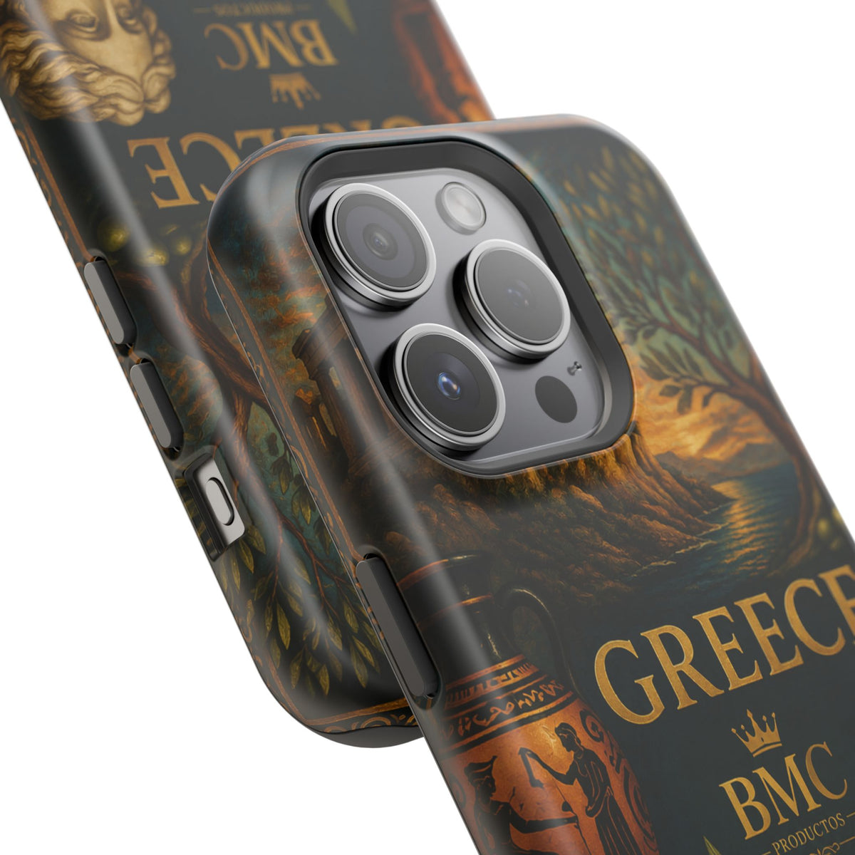 "Funda Magnética Reforzada Magnética Reforzada Grecia: Cuna de Dioses, Maravillas y Filosofía 🌊🏛️⚡"