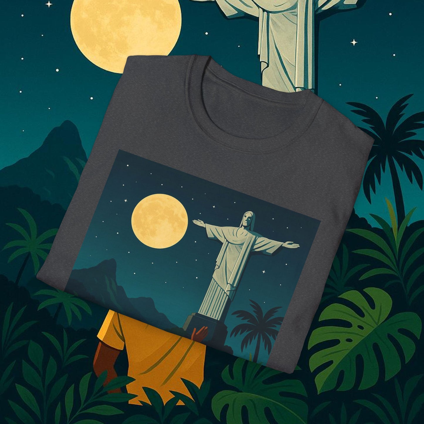 "Camiseta Brasil: Ritmo, Naturaleza y Alegría Infinita 🎶🌴🏖️"