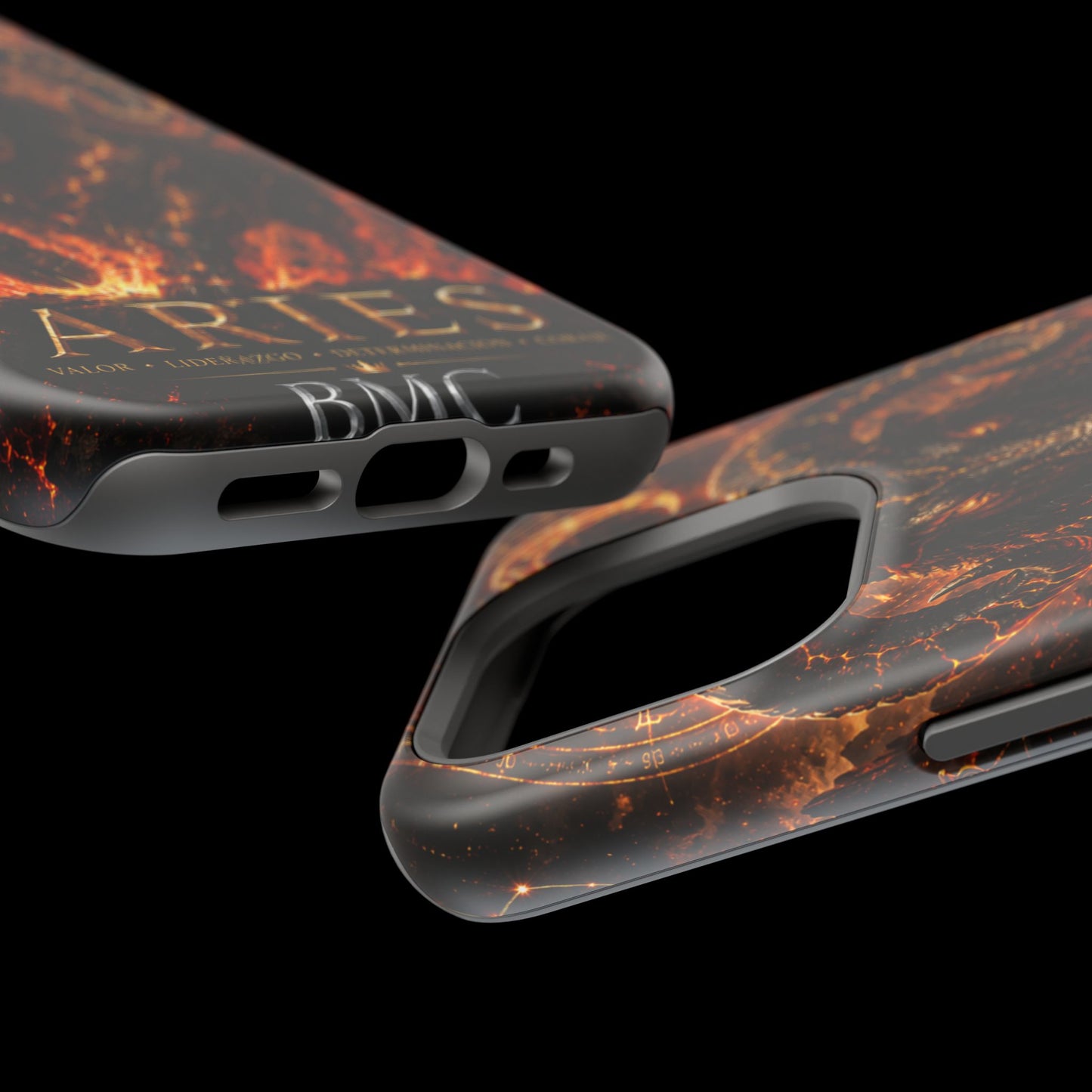 "Funda Magnética Reforzada ♈ Aries — Espíritu de fuego"