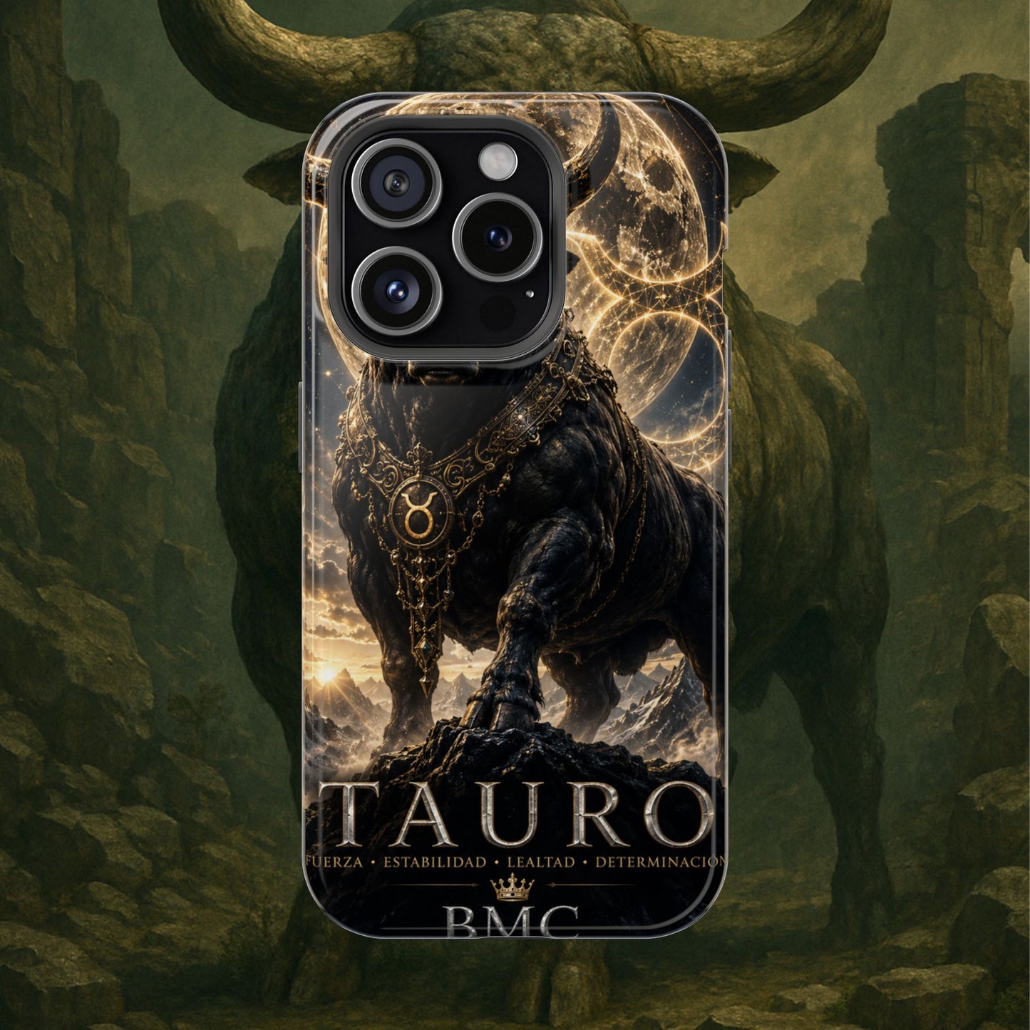 "Funda Magnética Reforzada♉ Tauro — Fuerza silenciosa de la tierra"