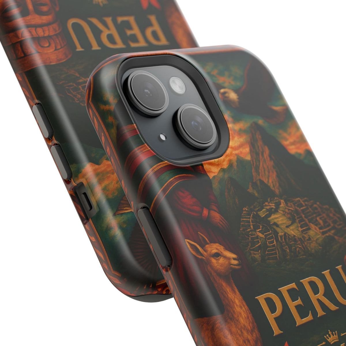 "Peru: Mysticism, History, and Eternal Wonders Reinforced Magnetic Case 🏔️🦙🛕"