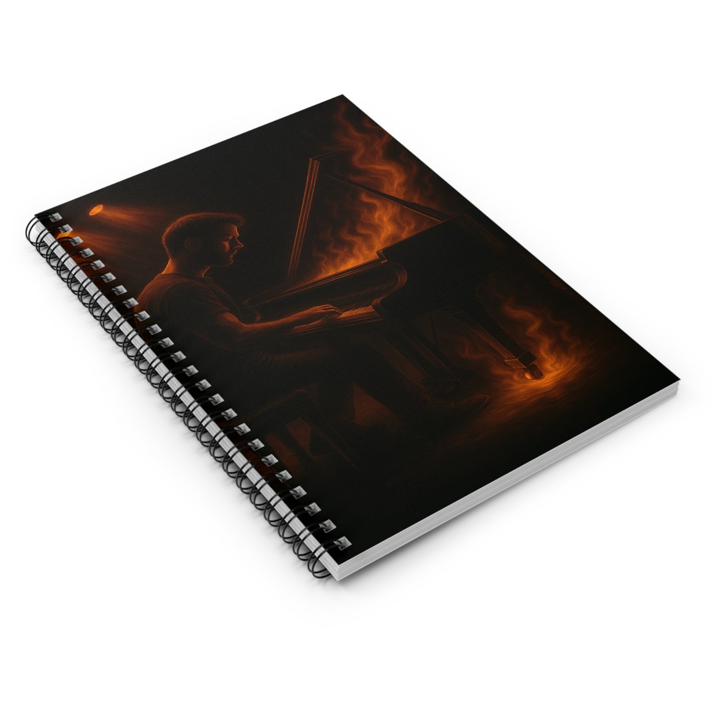 "libreta piano 🎹🔥Cuando las manos arden… el alma canta.” 🔥🎹