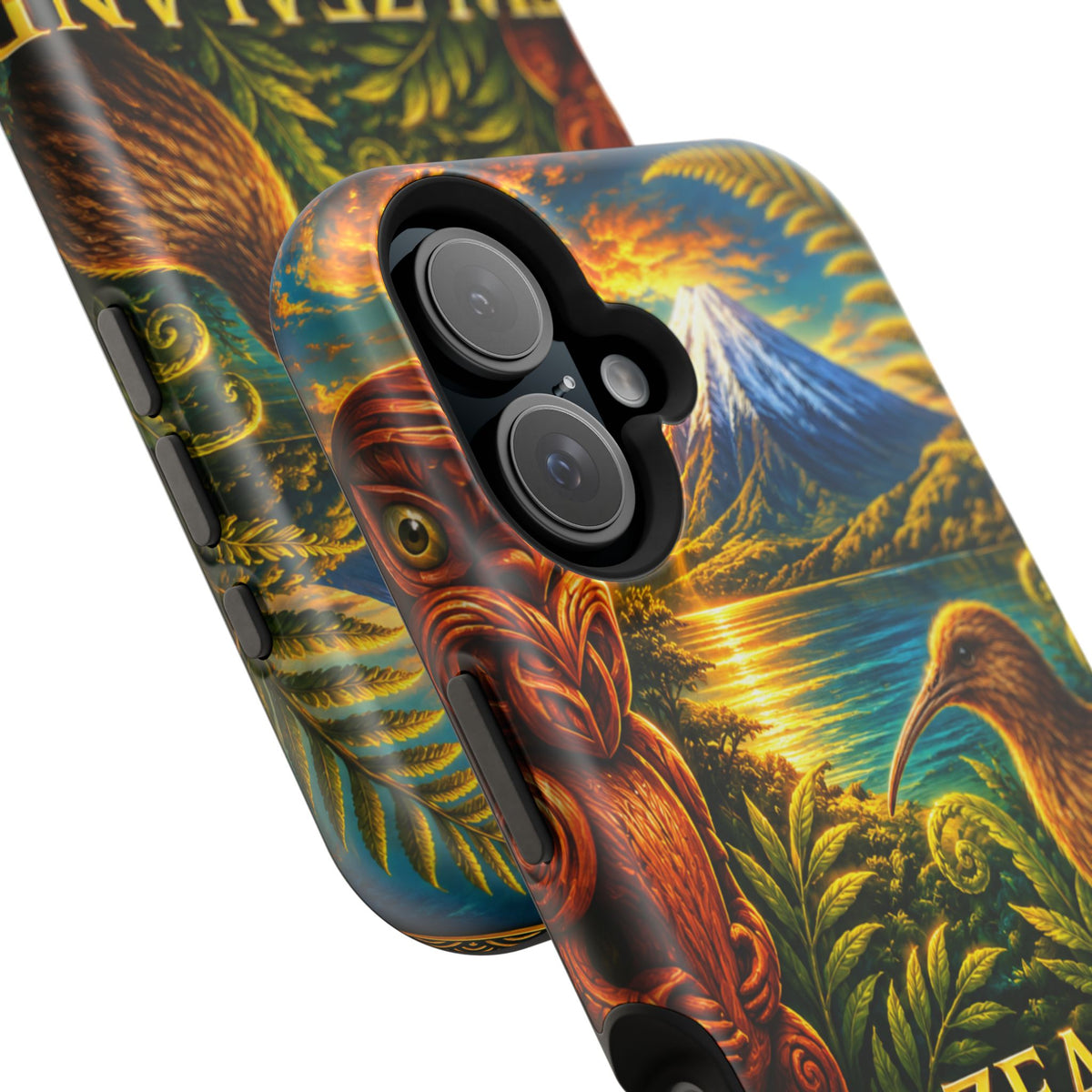 "New Zealand Reinforced Magnetic Case🏞️ – A paradise of nature and adventure"
