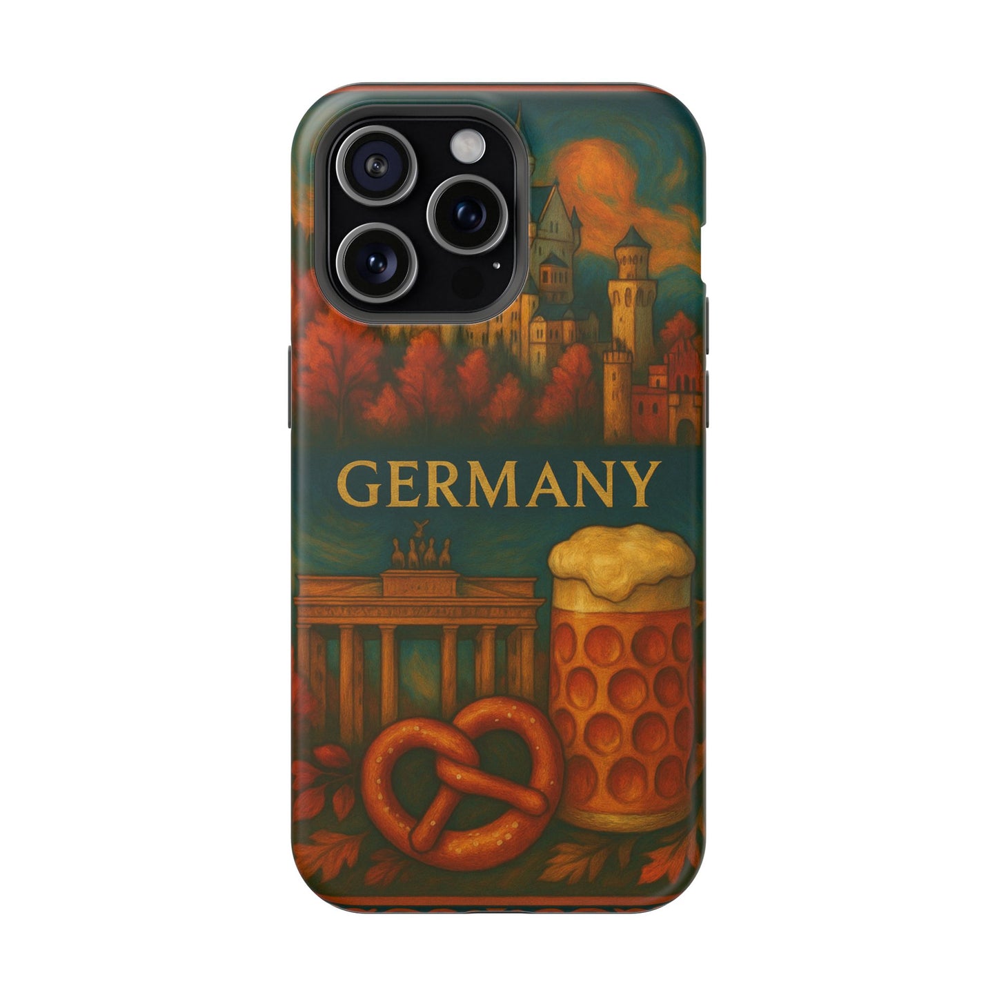 "Funda Magnética Reforzada Alemania: Fortaleza, Historia y Tradición 🎖️🏰🍺"