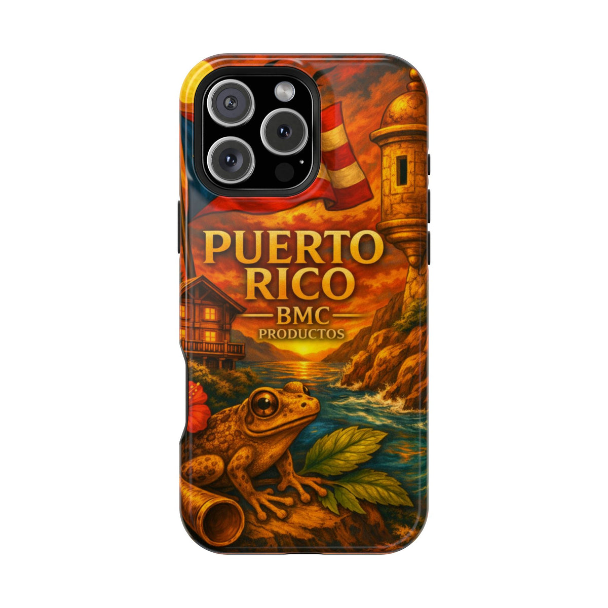 "Reinforced Magnetic Case Puerto Rico – Caribbean rhythm, soul, and color"
