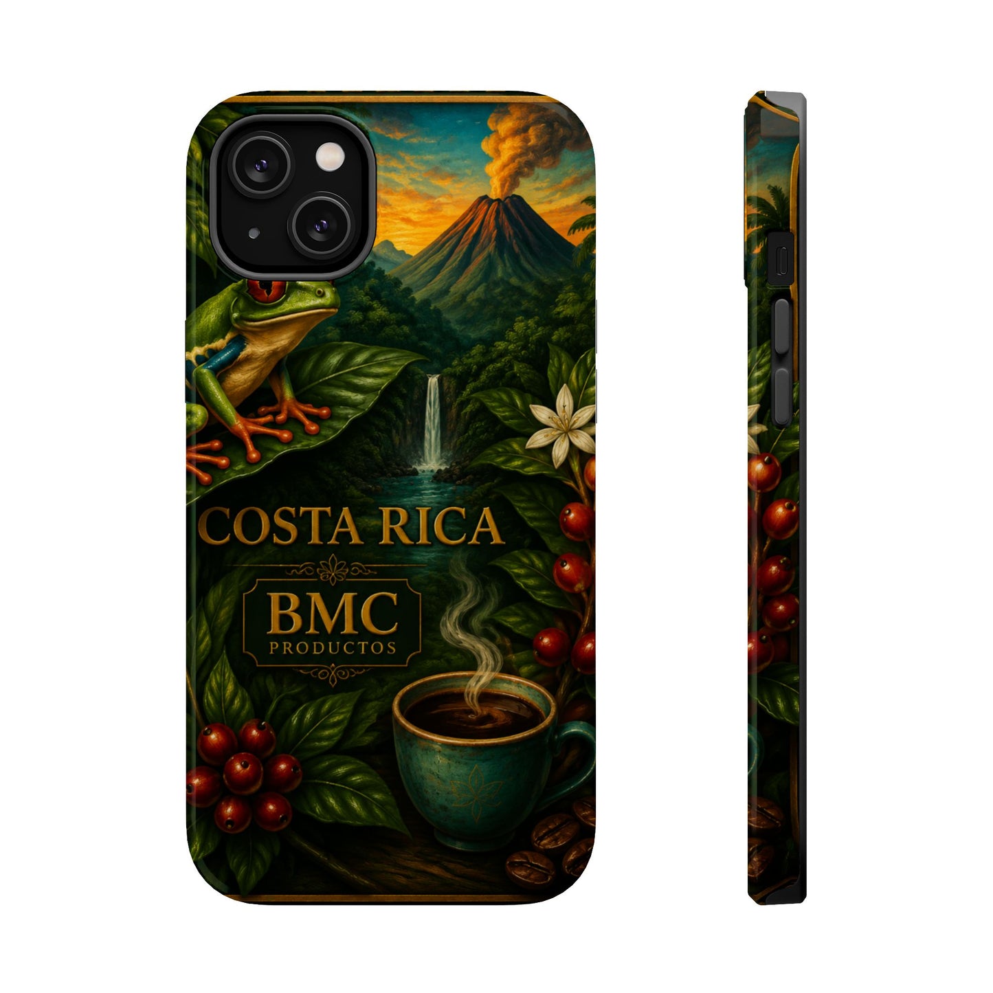 "Funda Magnética Reforzada Magnética Reforzada Costa Rica: Pura Vida entre Volcanes y Selvas 🌋🌴🦜"