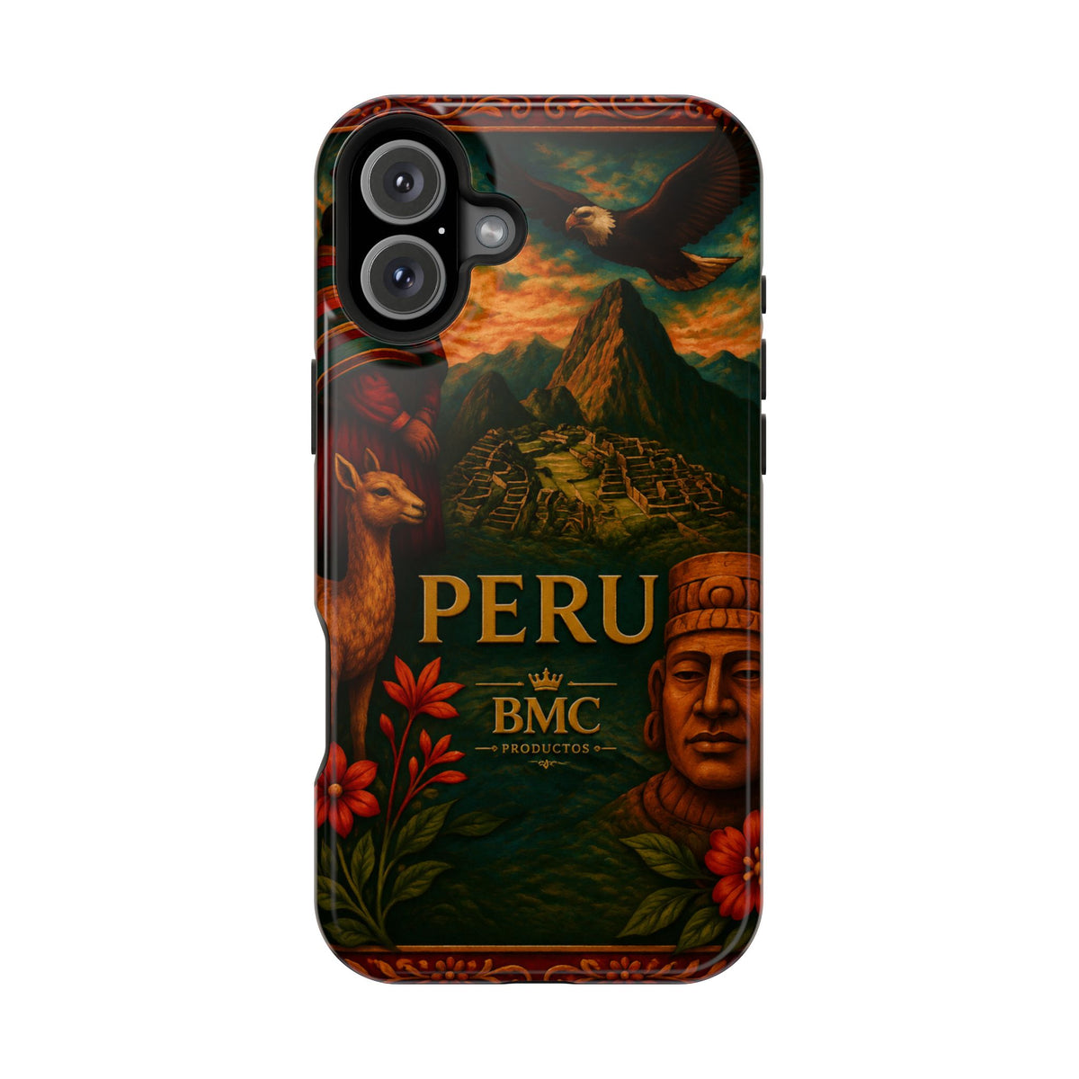 "Peru: Mysticism, History, and Eternal Wonders Reinforced Magnetic Case 🏔️🦙🛕"