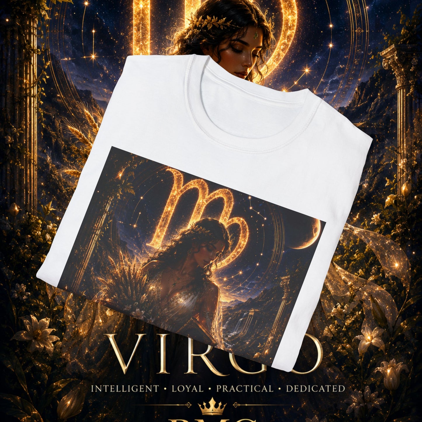 "Camiseta ♍ Virgo-La Guardiana del Conocimiento"
