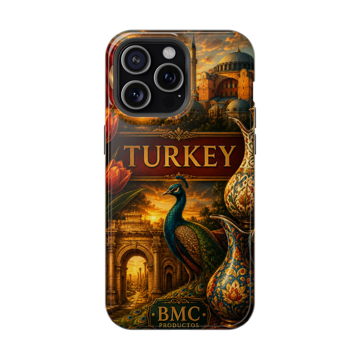"Reinforced Magnetic Case Turkey✨ – Where East meets West"