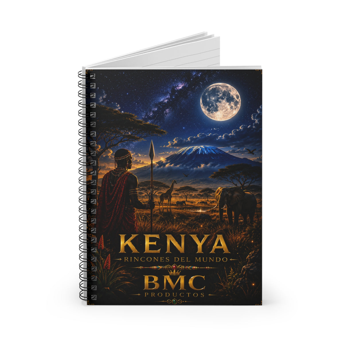 "Kenya notebook: Wild Adventure and Land of Infinite Horizons 🦁🌄🏕️"