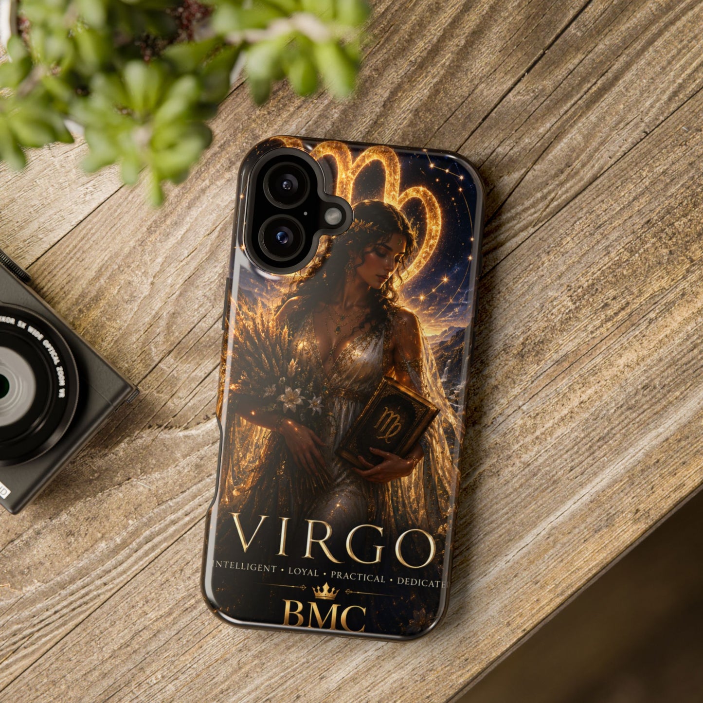 "Funda Magnética Reforzada ♍ Virgo-La Guardiana del Conocimiento"