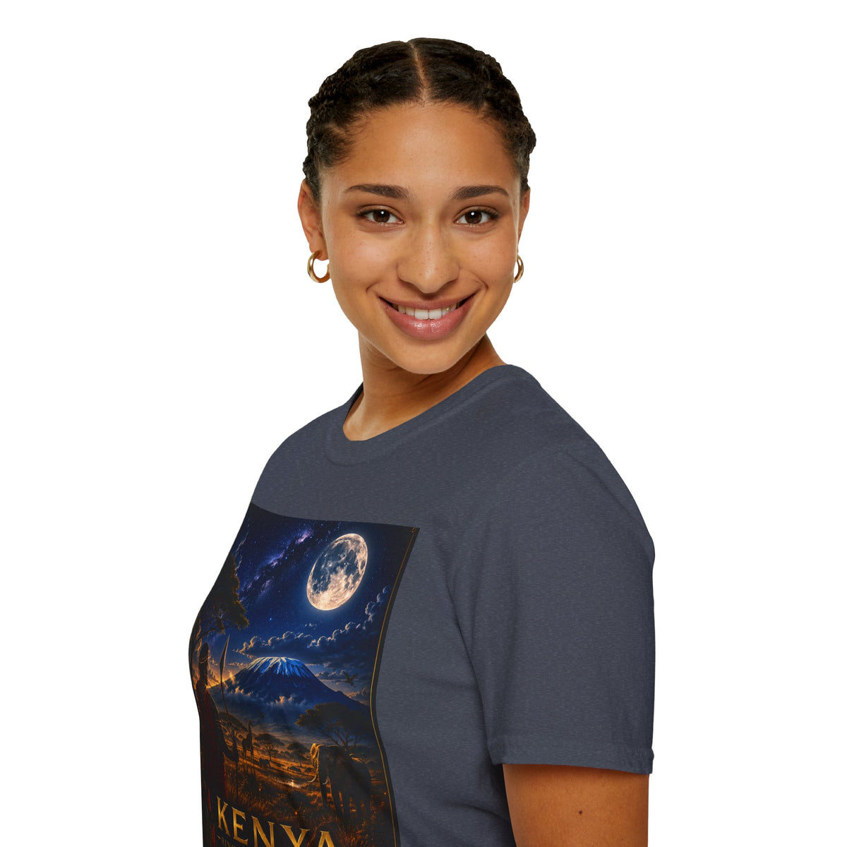 "Camiseta Kenia: Aventura Salvaje y Tierra de Horizontes Infinitos 🦁🌄🏕️"
