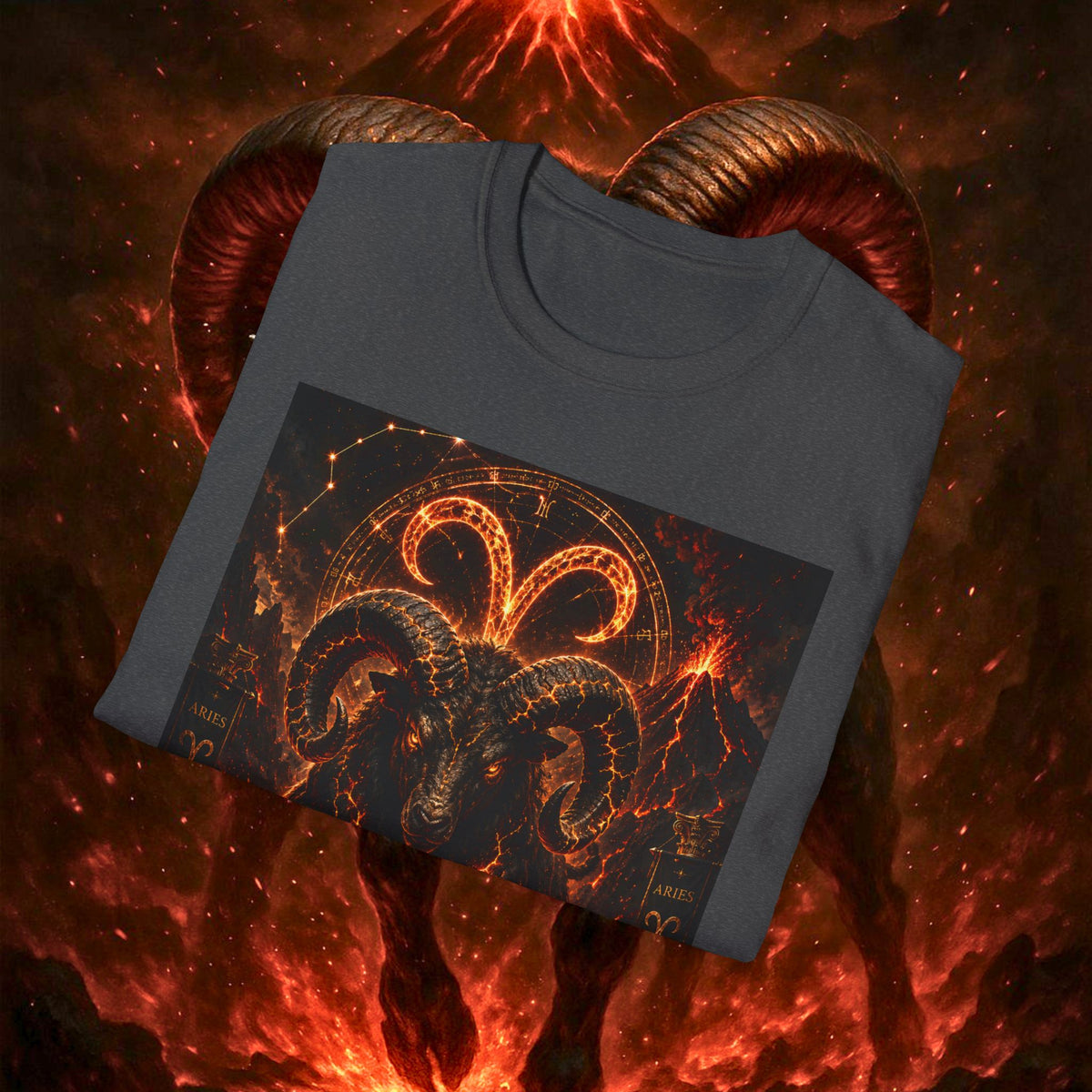 "Camiseta ♈ Aries — Espíritu de fuego"