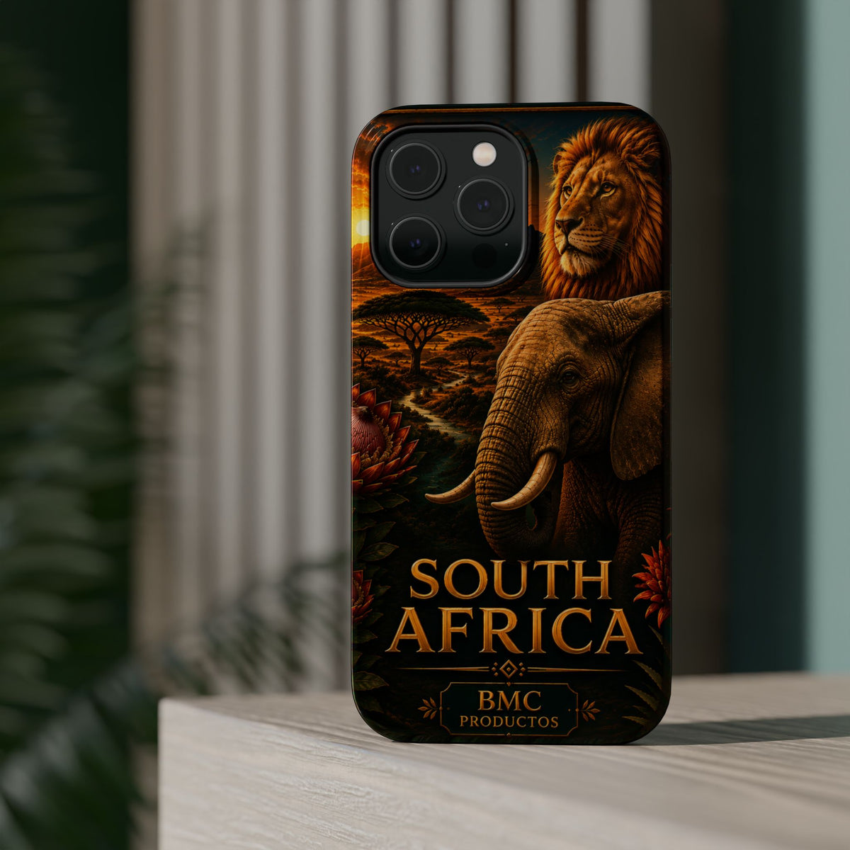 "Reinforced Magnetic Case South Africa 🌍 – A world of adventure and diversity"