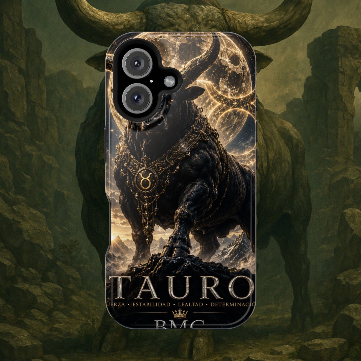 "Funda Magnética Reforzada♉ Tauro — Fuerza silenciosa de la tierra"