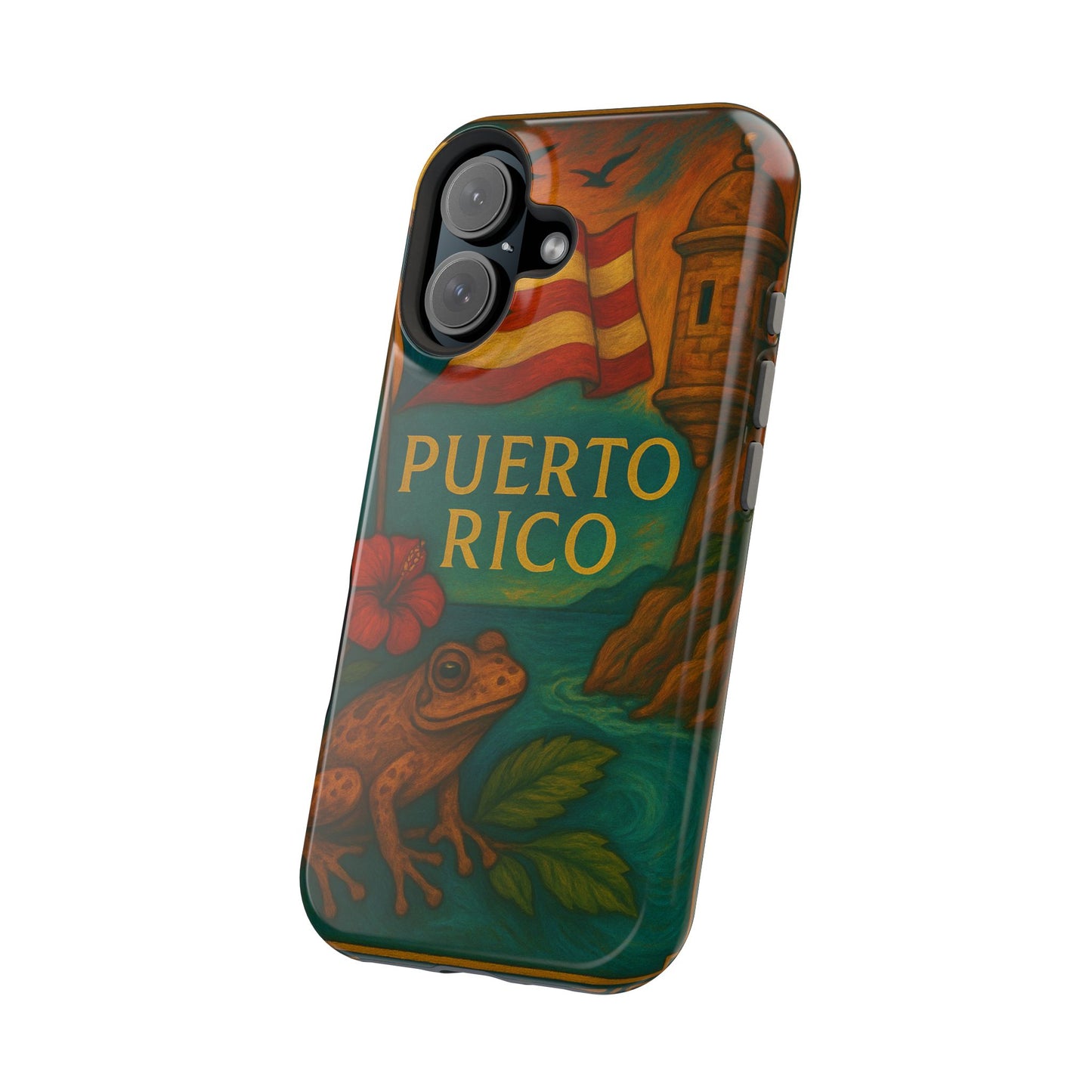 "Funda Magnética Reforzada Magnética Reforzada Puerto Rico – Ritmo, alma y color caribeño"