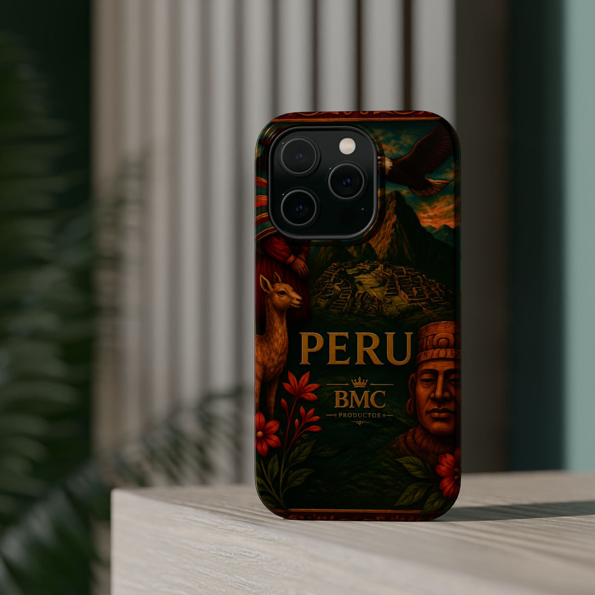 "Peru: Mysticism, History, and Eternal Wonders Reinforced Magnetic Case 🏔️🦙🛕"