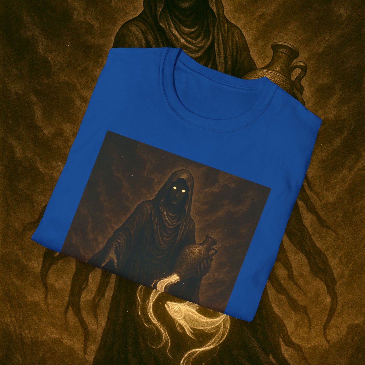 "Camiseta ♒ ACUARIO – El Visionario del Cielo y el Agua"