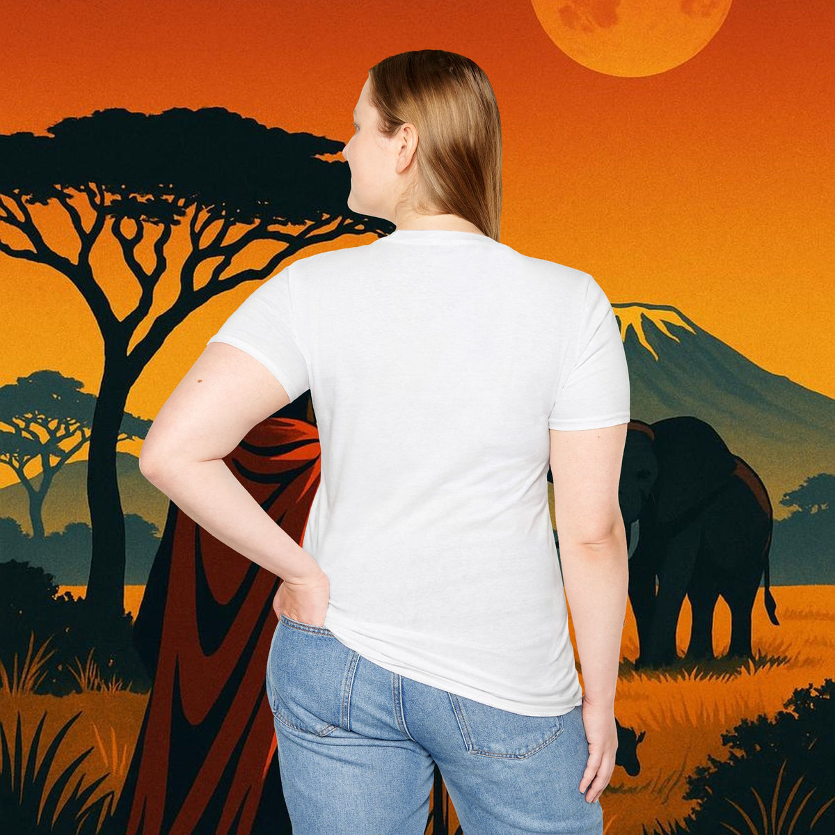 "Camiseta Kenia: Aventura Salvaje y Tierra de Horizontes Infinitos 🦁🌄🏕️"