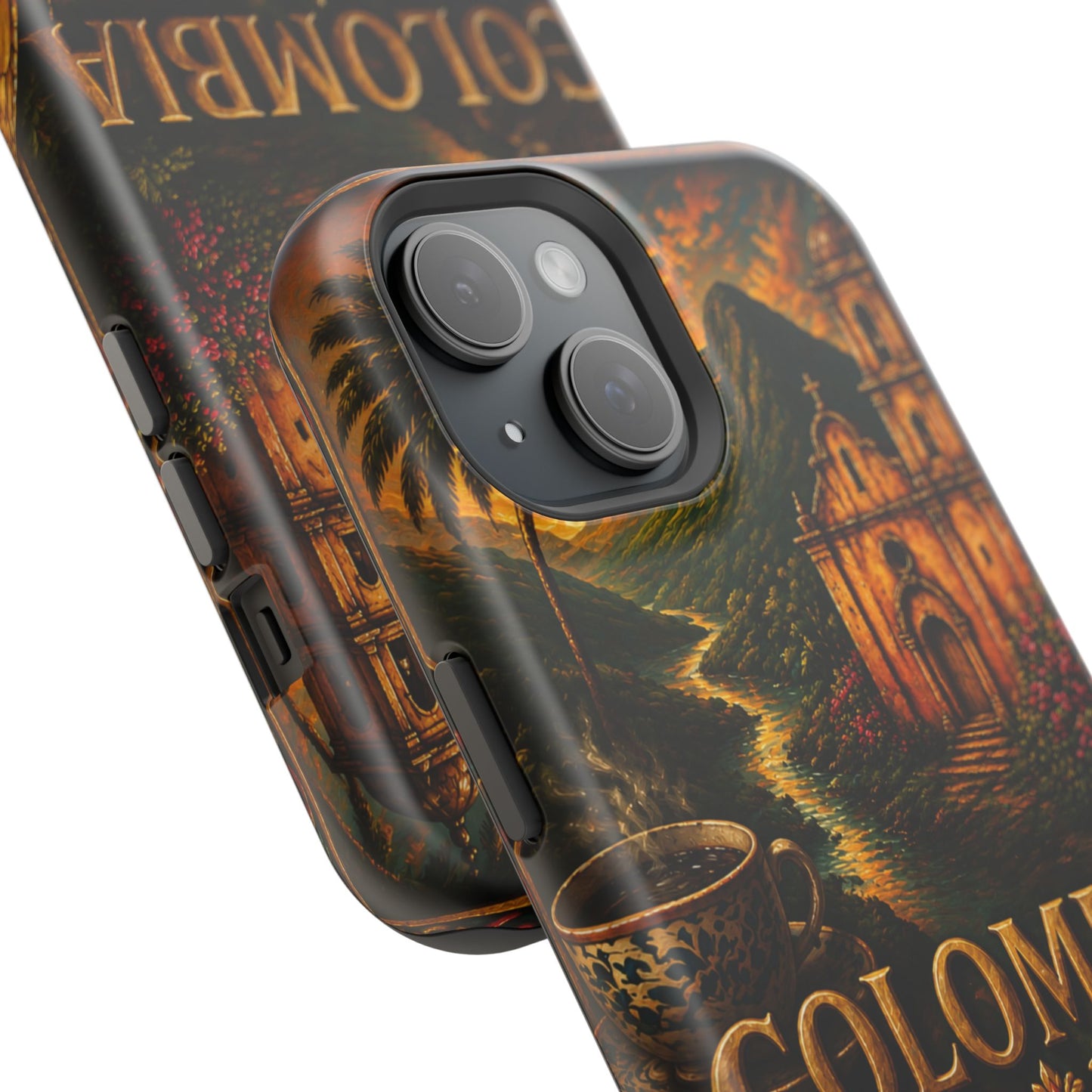 "Funda Magnética Reforzada Colombia: Magia de Colores, Café y Tradición ☕🎨🌄"