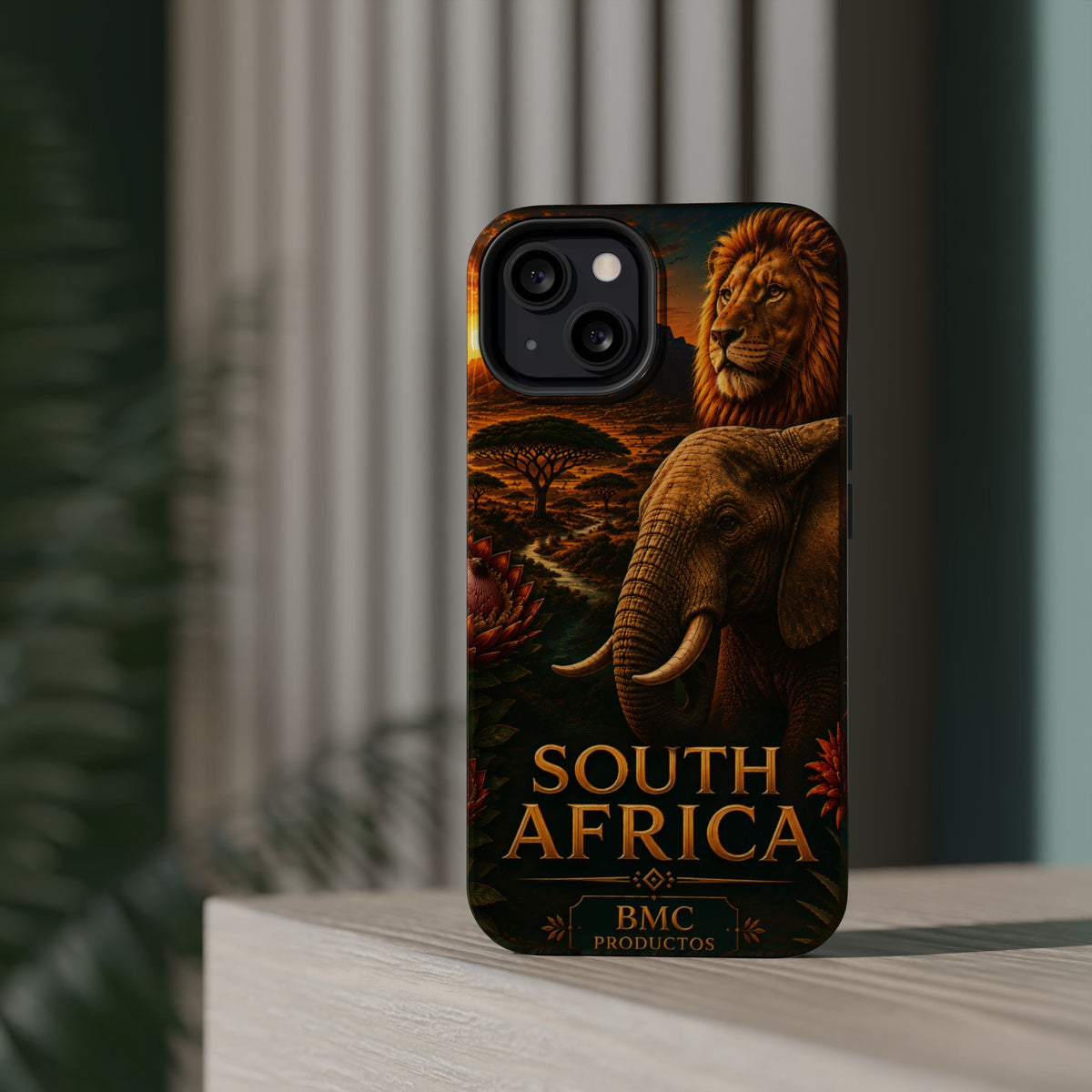 "Reinforced Magnetic Case South Africa 🌍 – A world of adventure and diversity"