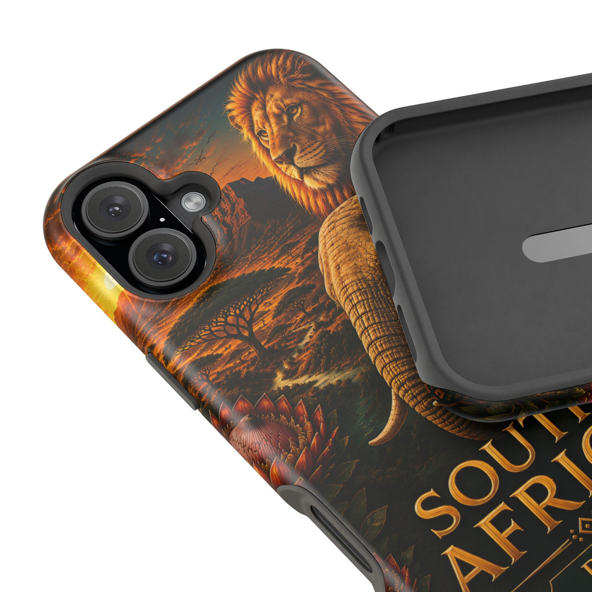 "Reinforced Magnetic Case South Africa 🌍 – A world of adventure and diversity"
