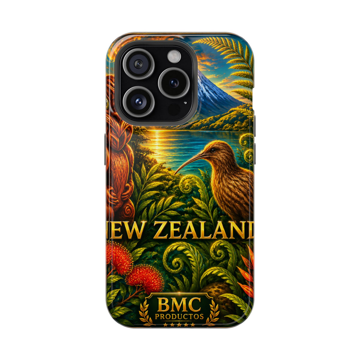 "New Zealand Reinforced Magnetic Case🏞️ – A paradise of nature and adventure"