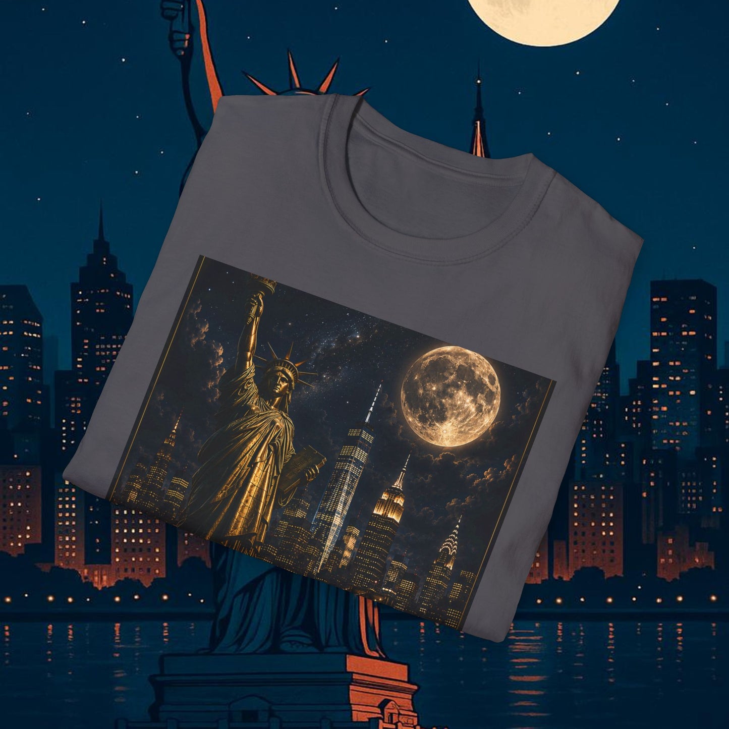 "Camiseta Estados Unidos: Sueños, Libertad y Grandes Horizontes 🗽🏜️🌆"